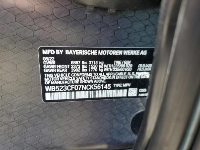 WB523CF07NCK56145 BMW Ix Xdrive50