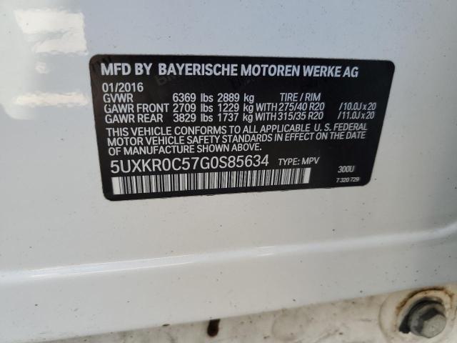 5UXKR0C57G0S85634 2016 BMW X5, photo no. 13