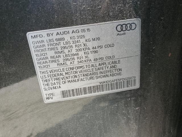 WA1DGAFE5FD025879 2015 AUDI Q7, photo no. 12