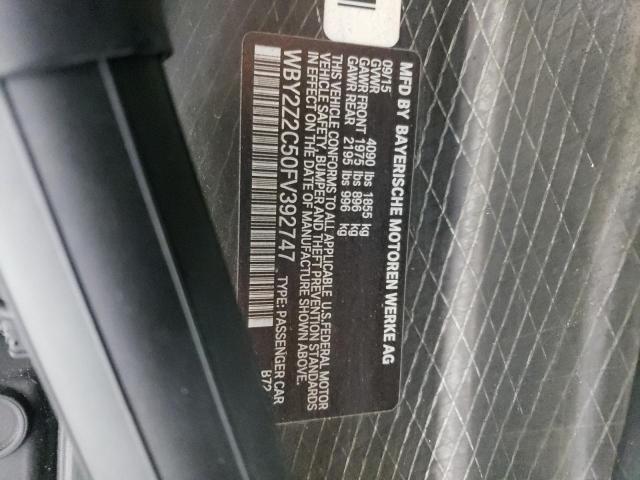 WBY2Z2C50FV392747 BMW I8