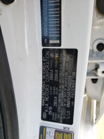 KNAFK5A87H5681159 KIA FORTE LX