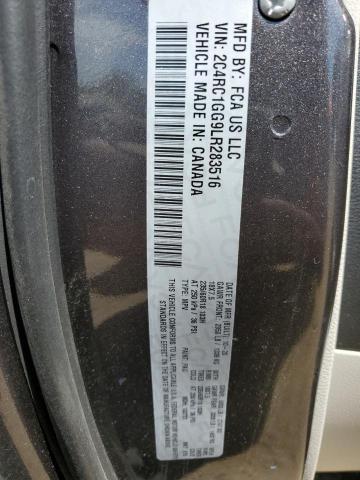 2C4RC1GG9LR283516 2020 CHRYSLER PACIFICA, photo no. 13