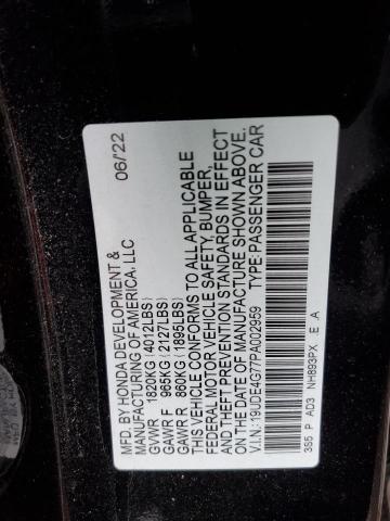 19UDE4G77PA002959 Acura Integra A-  13