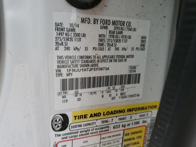 1FMJU1HT2FEF08734 Ford Expedition Xlt