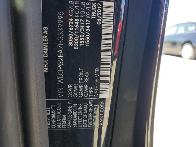 WD3PG2EA7H3339995 Mercedes-Benz Metris