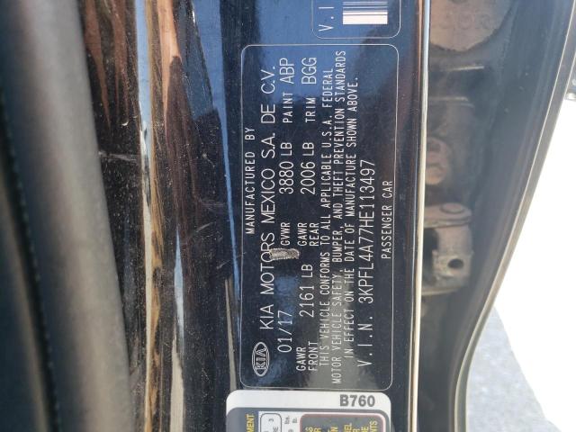 3KPFL4A77HE113497 KIA FORTE LX