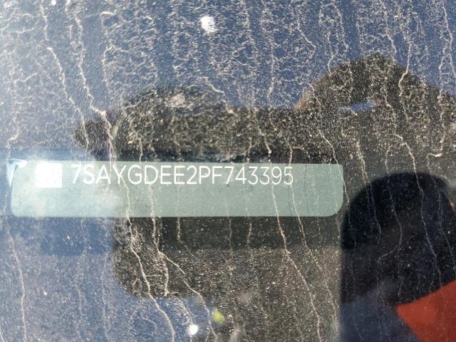 7SAYGDEE2PF743395 Tesla Model Y