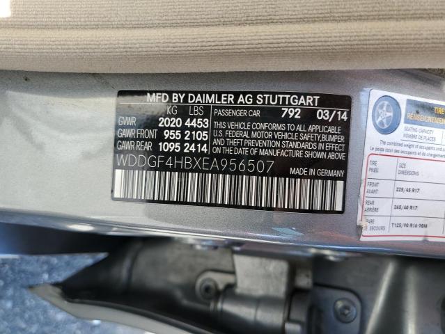 WDDGF4HBXEA956507 Mercedes-Benz C 250