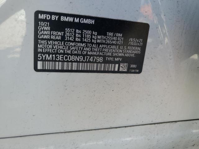 2022 BMW X3 M 5YM13EC08N9J74798