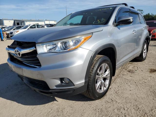 VIN 5TDBKRFH0ES009550 2014 Toyota Highlander, LE no.1