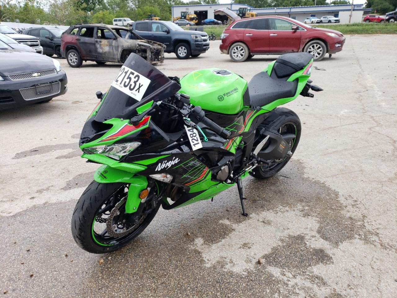 2023 Kawasaki Ninja ZX-6R at MO - Bridgeton, Copart lot 60412153 