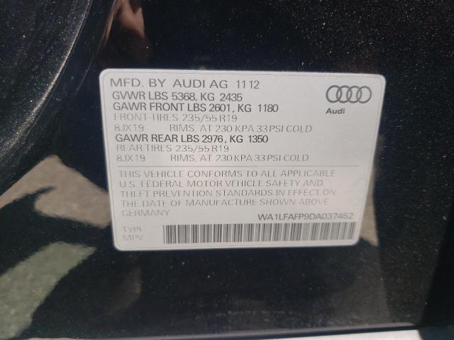 VIN WA1LFAFP9DA037452 2013 Audi Q5, Premium Plus no.14