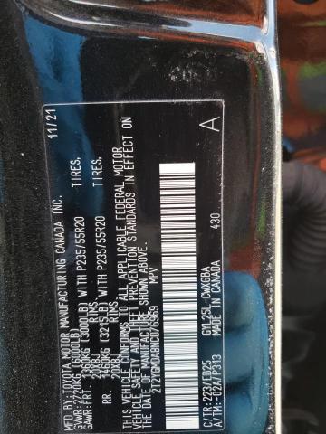 2022 LEXUS RX 450H F- 2T2YGMDA8NC076969