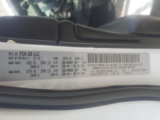 1C4RJEBG9LC245426 Jeep Grand Cherokee Limited
