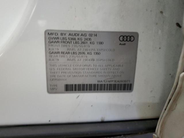 VIN WA1LFAFP3EA093971 2014 Audi Q5, Premium Plus no.13