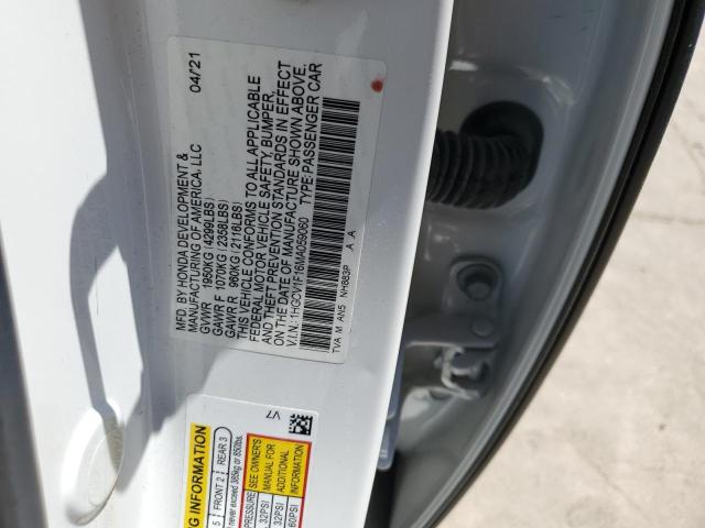 1HGCV1F16MA059060 Honda Accord LX 12