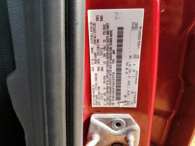 1FMCU9GX1GUC07715 Ford ESCAPE SE