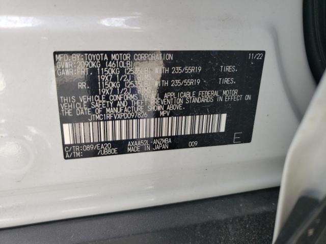 2023 TOYOTA RAV 4 JTMC1RFVXPD097826