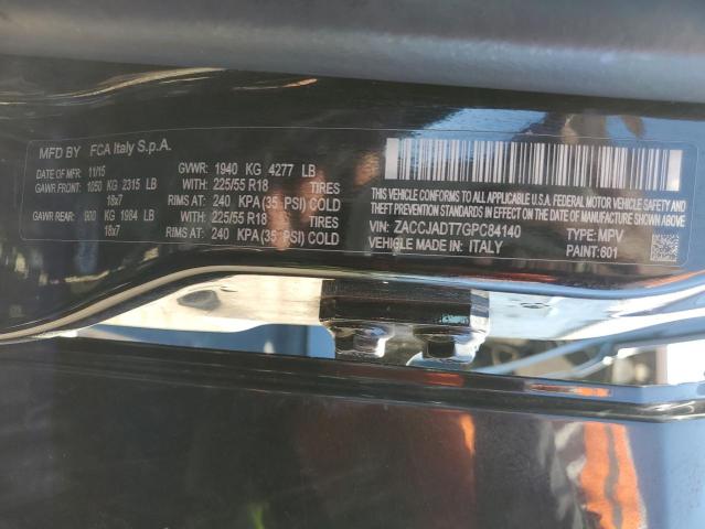 ZACCJADT7GPC84140 Jeep Renegade Limited