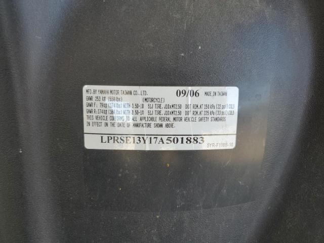 2007 YAMAHA YJ125 LPRSE13Y17A501883