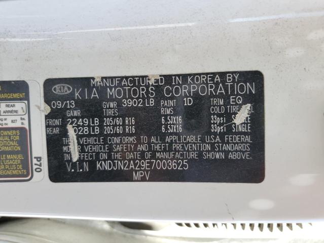 KNDJN2A29E7003625 KIA Soul