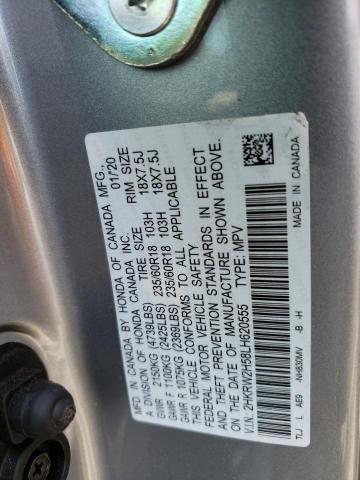 2020 HONDA CRV 2HKRW2H58LH620555
