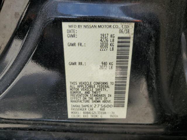 1N4AL3AP6JC275600 Nissan ALTIMA 2.5