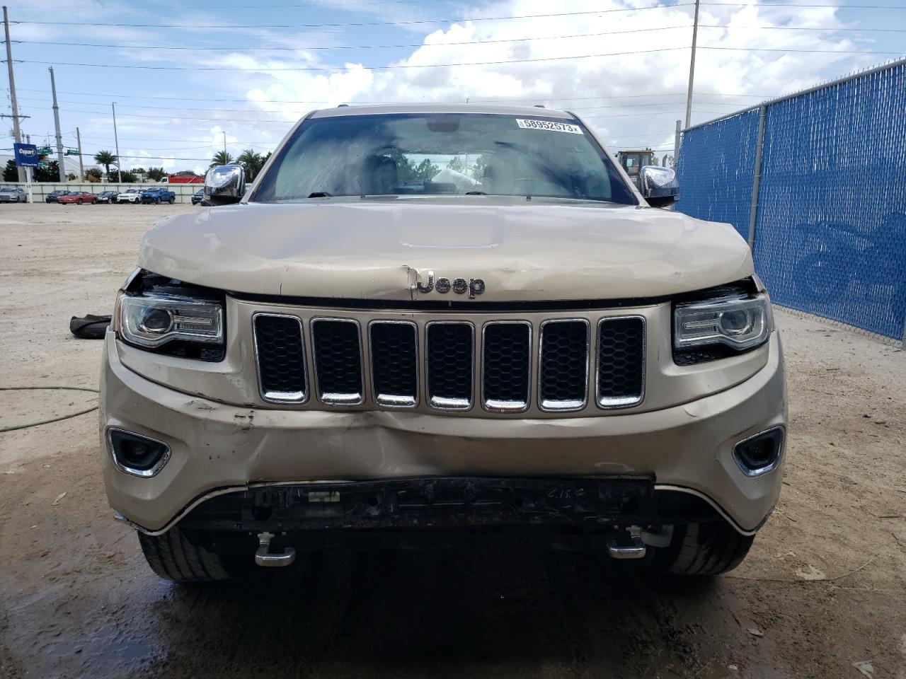 1C4RJECG6EC216838 2014 Jeep Grand Cherokee Overland