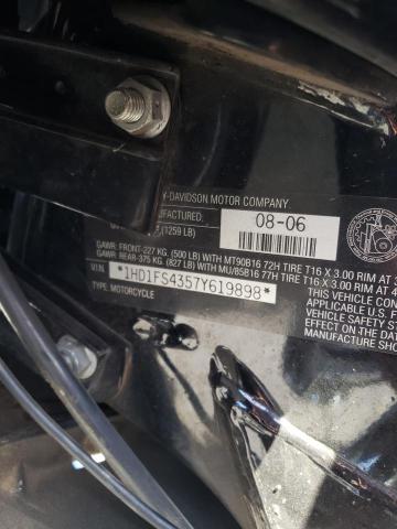 2007 HARLEY-DAVIDSON FLTR 1HD1FS4357Y619898