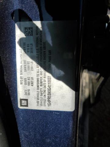 1G4PR5SK6G4110937 Buick Verano Convenience