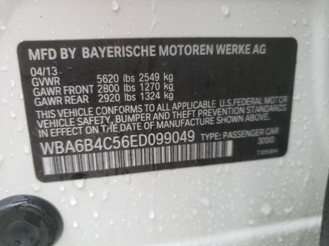 VIN WBA6B4C56ED099049 2014 BMW 6 Series, 650 Xi Gra... no.12