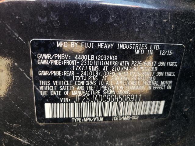 JF2SJADC9GH506911 Subaru Forester 2.5i Premium