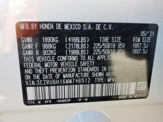 3CZRU6H16MM746512 Honda HR-V SPORT 14