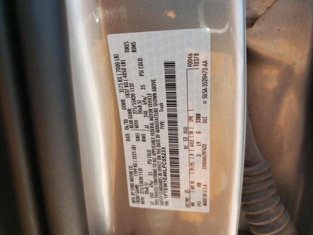1FTEW1E46LFC05233 Ford F150 Supercrew