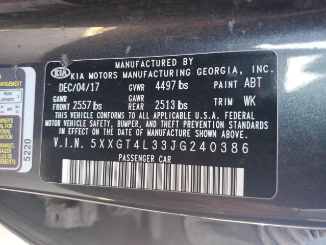 5XXGT4L33JG240386 KIA Optima Lx