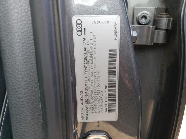 2015 AUDI S3 PREMIUM - WAUBFGFF3F1071785