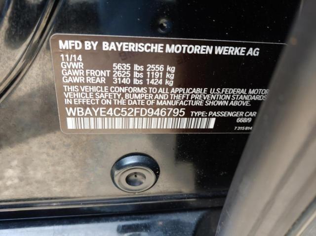 2015 BMW 740 LI - WBAYE4C52FD946795