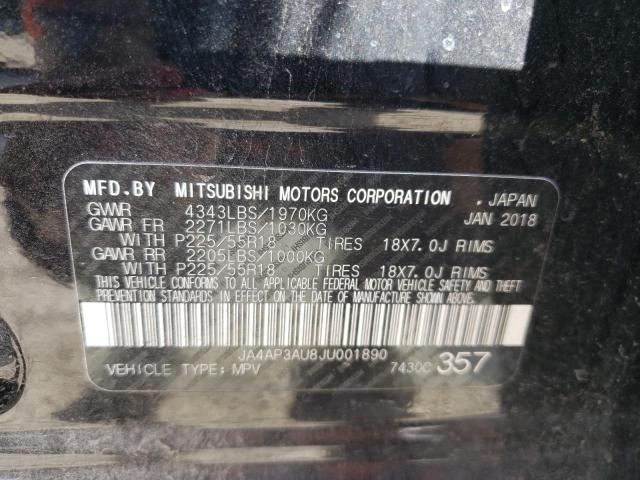 JA4AP3AU8JU001890 Mitsubishi Outlander Sport Es