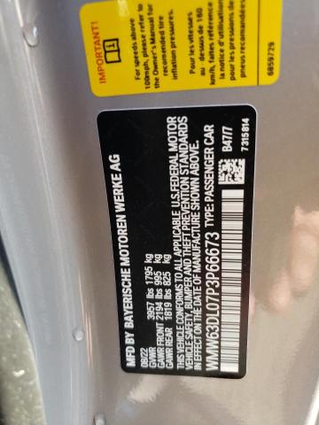 2023 MINI COOPER JOH WMW63DL07P3P66673