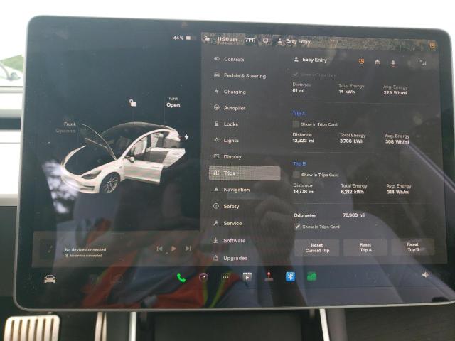 5YJ3E1EB6KF236722 Tesla MODEL 3