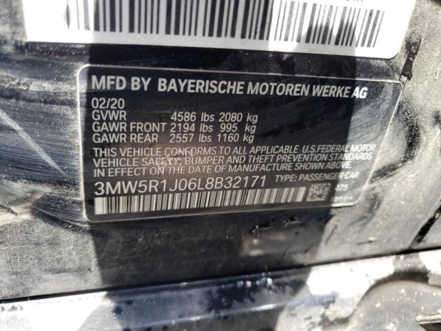 3MW5R1J06L8B32171 BMW 330I