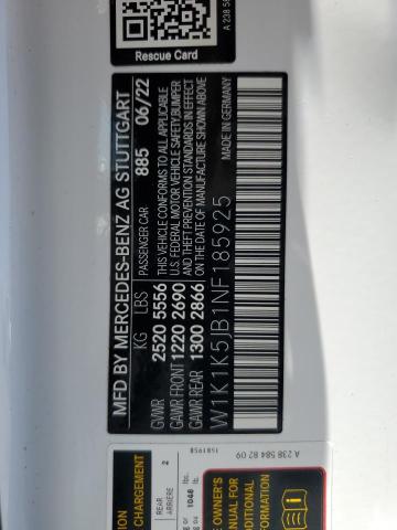 W1K1K5JB1NF185925 Mercedes-Benz E 450