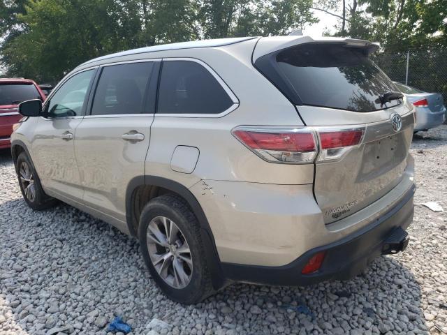 VIN 5TDJKRFH6ES040023 2014 Toyota Highlander, Xle no.2