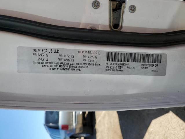 2C3CDXJG3KH663040 Dodge Charger Sxt