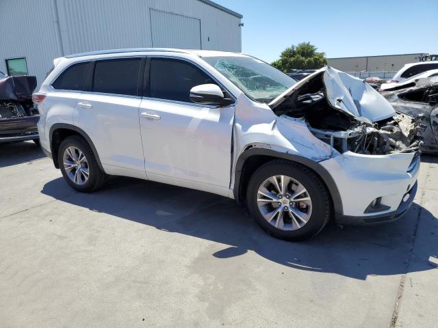 VIN 5TDJKRFH9ES037696 2014 Toyota Highlander, Xle no.4