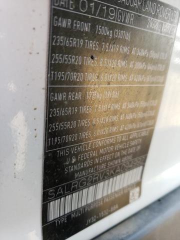 SALRG2RV3KA094992 Land Rover Discovery Se