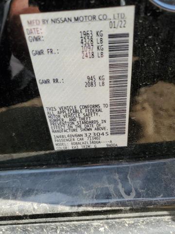 1N4BL4DV6NN323045 Nissan ALTIMA SV