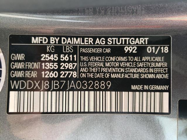 WDDXJ8JB7JA032889 Mercedes-Benz S 63 AMG