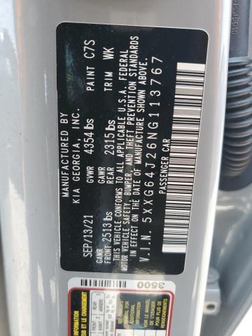 5XXG64J26NG113767 KIA K5 GT LINE