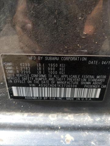 4S3GTAD61K3736506 Subaru Impreza Premium